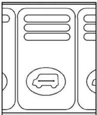 Line drawing of a server tower with a speech bubble icon (no text or symbols)