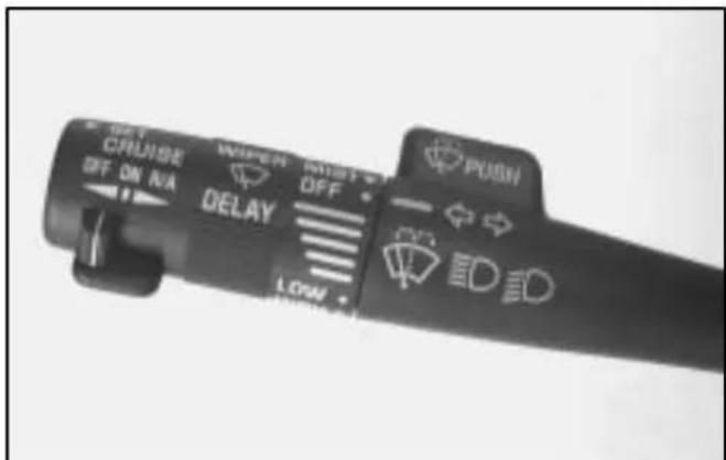 OFF CRUISE OFF ON I/A WIPEN DELAY MUST OFF PUSH LOW (100%) (100%)