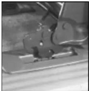 Close-up of a mechanical component or tool with no visible text or symbols
