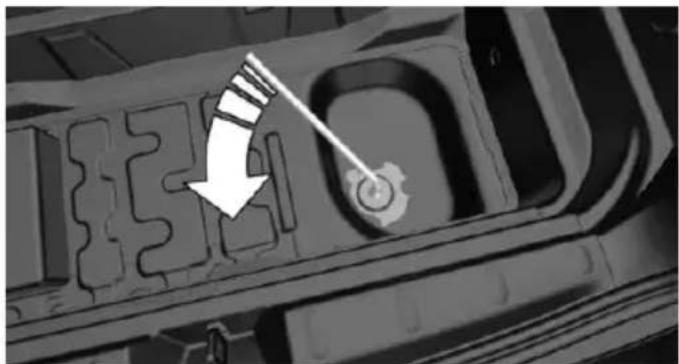 Mechanical component diagram showing internal gear and housing (no text or symbols)