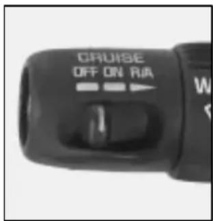 CRUISE OFF ON R/A