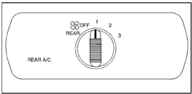 OFF 1 2 3 REAR REAR A/C