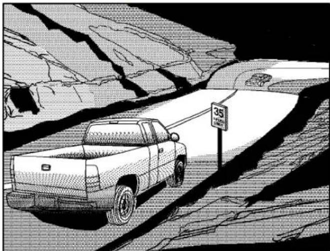 Buick Lesabre (2001) - Driving at Night - 1