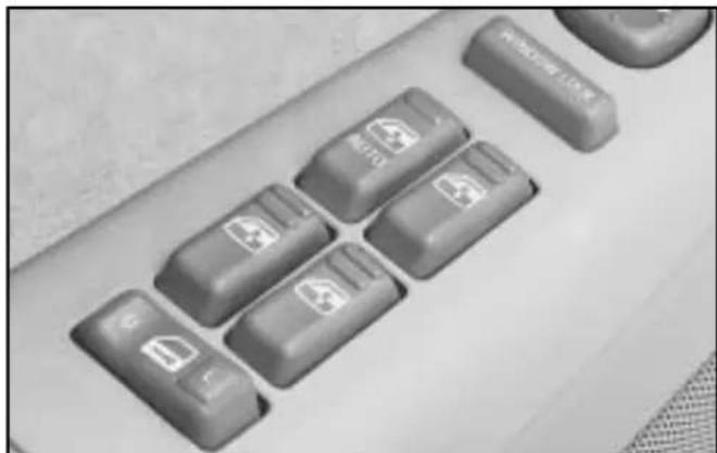 Buick Lesabre (2001) - Power Windows (If Equipped) - 2
