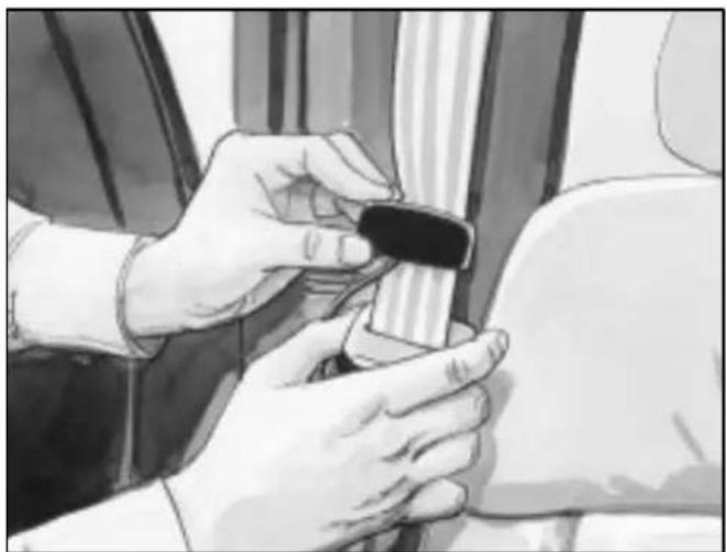 Buick Lesabre (2001) - Rear Safety Belt Comfort Guides for Children and Small Adults - 2