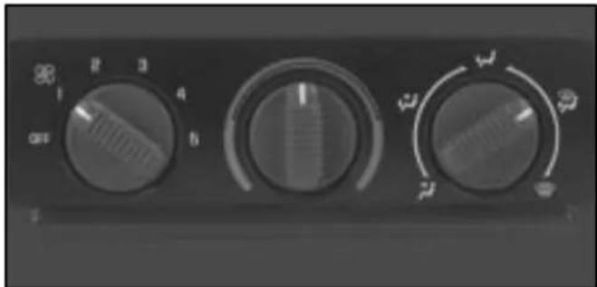 Buick Lesabre (2001) - Comfort Controls Standard Comfort Controls - 1