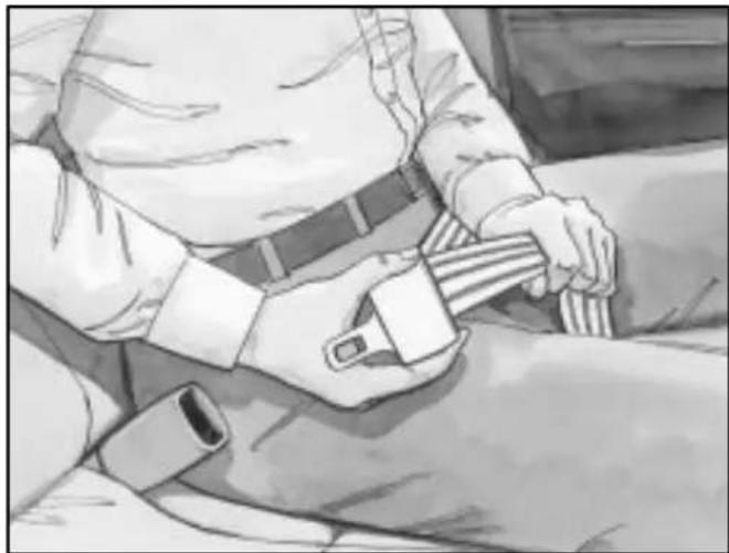 Buick Lesabre (2001) - Lap Belt - 1