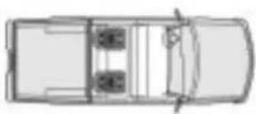 Buick Lesabre (2001) - Securing a Child Restraint in a Rear Outside Seat Position (Extended Cab and Crew Cab) - 1