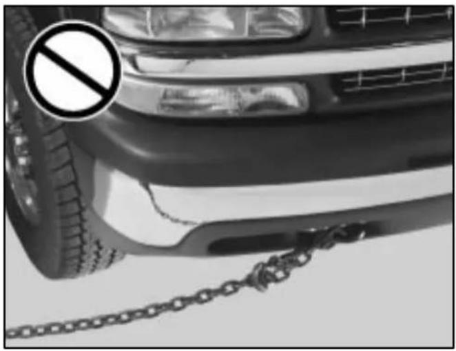 Buick Lesabre (2001) - Using the Recovery Hooks - 2