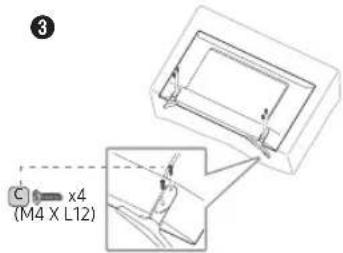 ③ C x4 (M4 X L12)