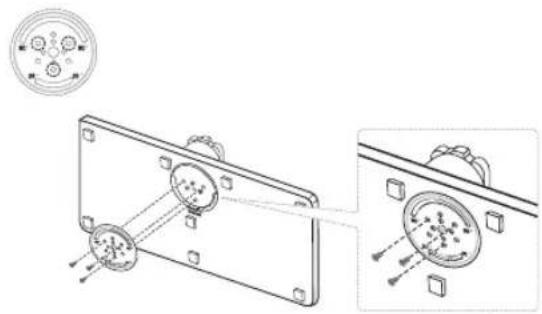 SAMSUNG HG50NE478SF - 20° swivel - 1