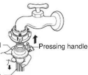 Pressing handle