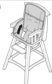 Summer Infant 22233 - WARNING: Prevent serious injury or death from falls or sliding out. Read all instructions before using high chair. - 17