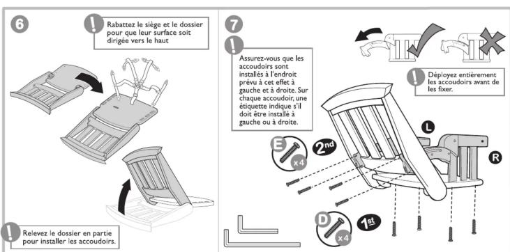 Summer Infant 22233 - WARNING: Prevent serious injury or death from falls or sliding out. Read all instructions before using high chair. - 4