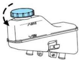 Mercury Sable (2003) - BRAKE FLUID RESERVOIR - 2
