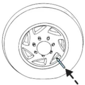 Mercury Sable (2003) - INSPECTING AND INFLATING YOUR TIRES - 1