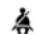 Mercury Sable (2002) - Safety belt warning light and indicator chime - 1