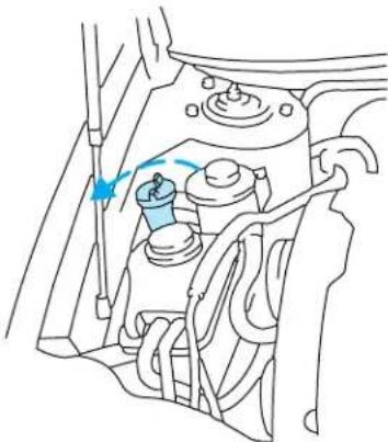 Mercury Sable (2002) - Washer fluid - 1