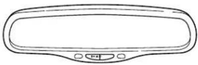 Mercury Sable (2002) - Automatic dimming inside rear view mirror (if equipped) - 1