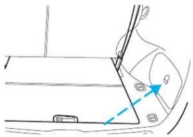 Mercury Sable (2002) - Storage compartment - 1