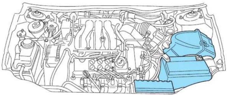 Mercury Sable (2002) - CLEANING THE ENGINE - 1