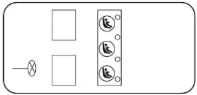 Mercury Sable (2002) - Attaching safety seats with LATCH (Lower Anchors and Tethers for CHildren) attachments for child seat anchors - 1
