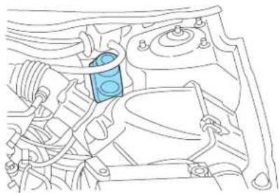 Mercury Sable (2002) - Checking and adding brake fluid - 1