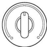 Mercury Sable (2002) - Temperature control knob - 1