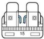 Mercury Sable (2002) - Fuses - 1