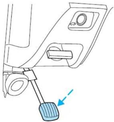 Mercury Sable (2002) - Parking brake (P) - 1