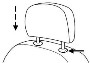 Mercury Sable (2002) - Adjustable head restraints - 2