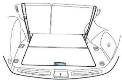 Mercury Sable (2002) - 3rd seat (wagon only) - 1