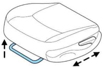 Mercury Sable (2002) - Adjusting the front manual seat - 5
