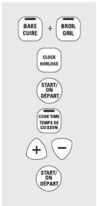 Mabe JCB630DJWW - How to Set for Regular Baking/Roasting - 1