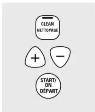 CLEAN NETTOYAGE + - START/ ON DÉPART