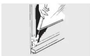 Mabe JCB630DJWW - To replace the door: - 3