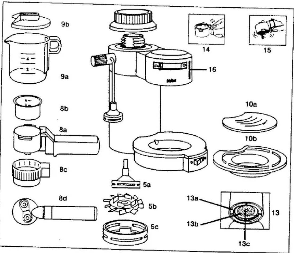 BRAUN E 260 - SAVE THESE INSTRUCTIONS - 3