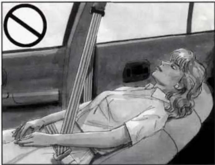 Illustration of a person lying in bed with a no-smoking symbol on the wall (no text or symbols present)