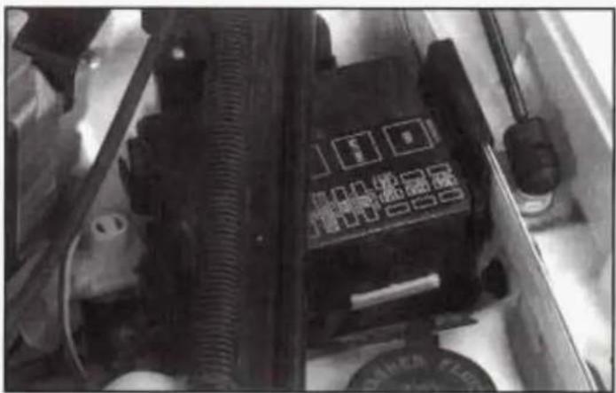 Close-up of a mechanical component with no visible text or symbols