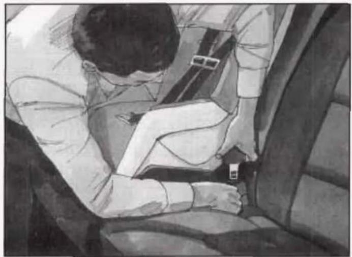 Black-and-white sketch of a person sitting on a bench, wearing a white shirt and dark jacket (no text or symbols visible)