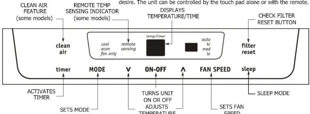FRIGIDAIRE FRA113PT1 - ELECTRONIC CONTROL - 1