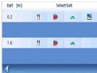 Exit (mi) Select Exit 0.2 1.6