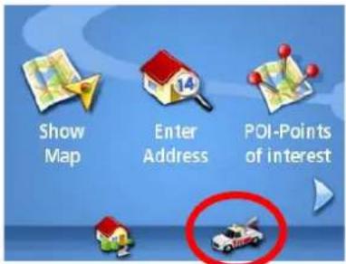 Show Map Enter Address POI-Points of interest