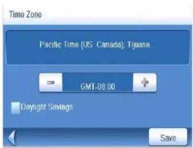 Time Zone Pacific Time (US Canada); Tijuana - GMT-08:00 Daylight Savings Save