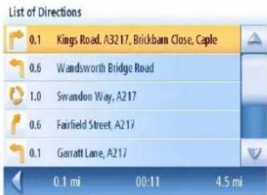 List of Directions 0.1 Kings Road, A3217, Brickbarn Close, Caple 0.6 Wandsworth Bridge Road 1.0 Swandon Way, A217 0.6 Fairfield Street, A217 0.1 Garrett Lane, A217 0.1 mi 00:11 4.5 mi
