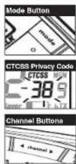 COBRA MicroTalk LI67002WX - Set CTCSS Privacy Codes - 1