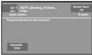 82-1 HDTV_Moving_Picture... CH-1 TUMA Digital Antenna Dome Timer Off • Ingliae Noguna Informacion del programa Complete 100ml