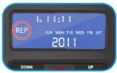 REP 10:11:11 SUN MON TVE WED FRI SAT 2011 DOWN UP