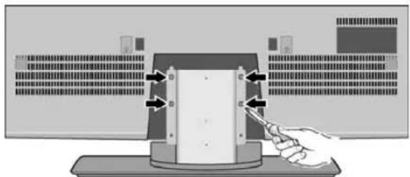 SANYO DP55360 - STAND REMOVAL AND WALL MOUNTING (OPTIONAL) - 3