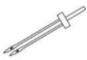 BABY LOCK Grace BL40A - Using the twin needle - 1